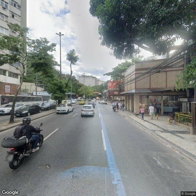 Imagem estática do "Street View" da localização