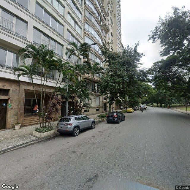 Imagem estática do "Street View" da localização
