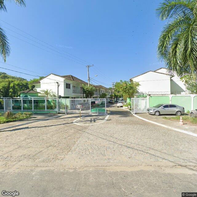 Imagem estática do "Street View" da localização