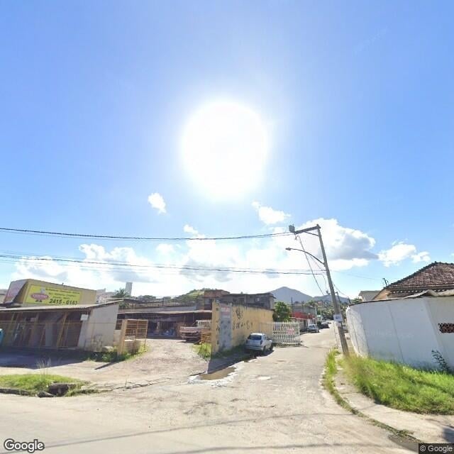 Imagem estática do "Street View" da localização