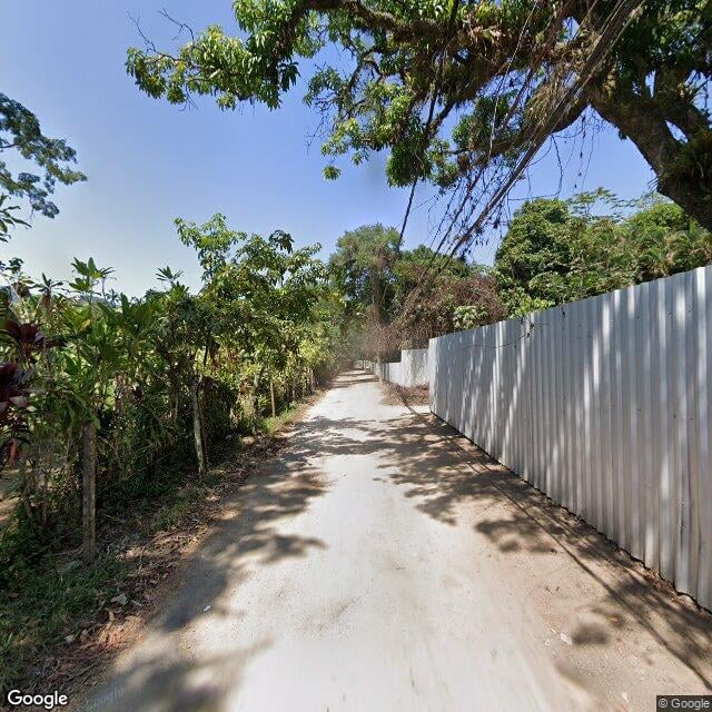 Imagem estática do "Street View" da localização