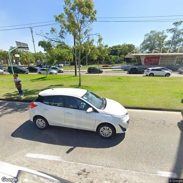 Imagem estática do "Street View" da localização