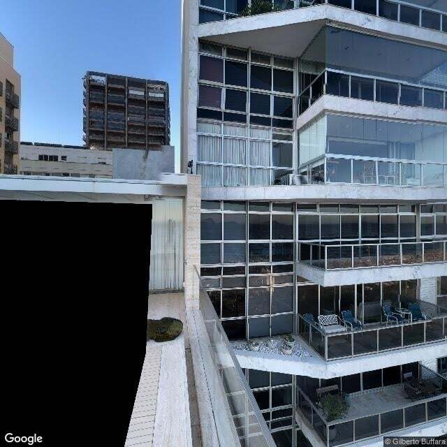 Imagem estática do "Street View" da localização