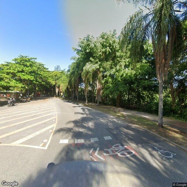 Imagem estática do "Street View" da localização