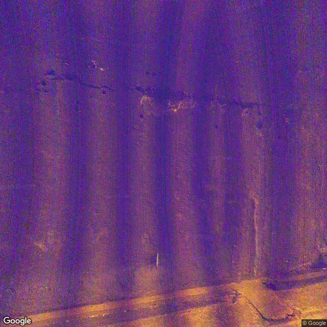 Imagem estática do "Street View" da localização