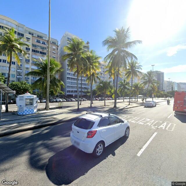 Imagem estática do "Street View" da localização