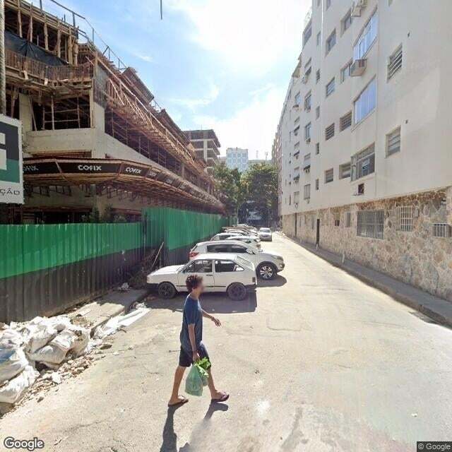 Imagem estática do "Street View" da localização