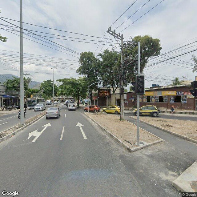 Imagem estática do "Street View" da localização
