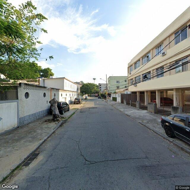 Imagem estática do "Street View" da localização