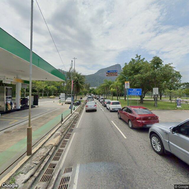 Imagem estática do "Street View" da localização