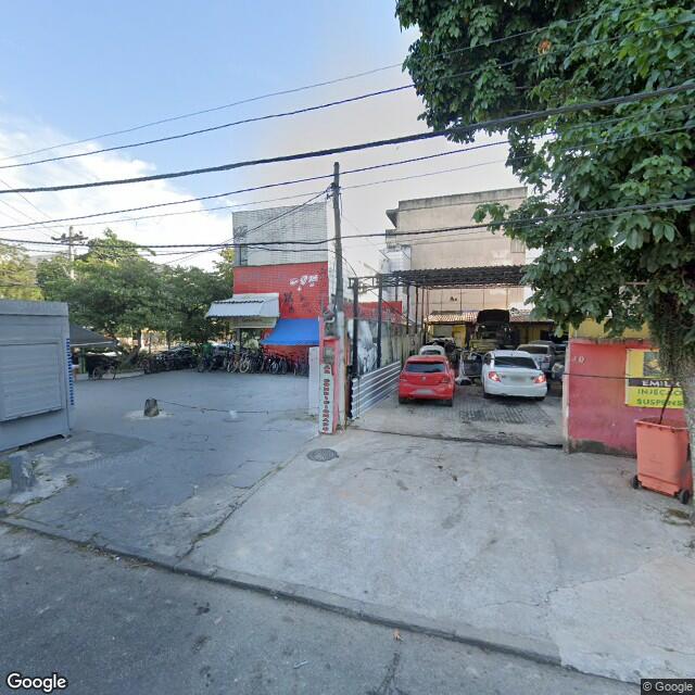 Imagem estática do "Street View" da localização