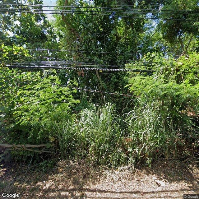Imagem estática do "Street View" da localização