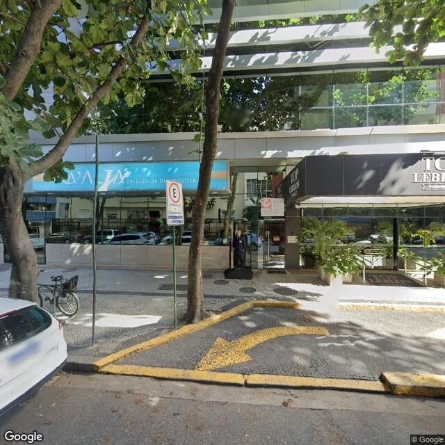 Imagem estática do "Street View" da localização