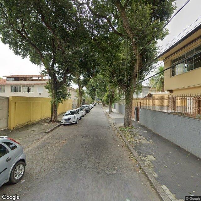 Imagem estática do "Street View" da localização