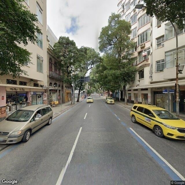 Imagem estática do "Street View" da localização