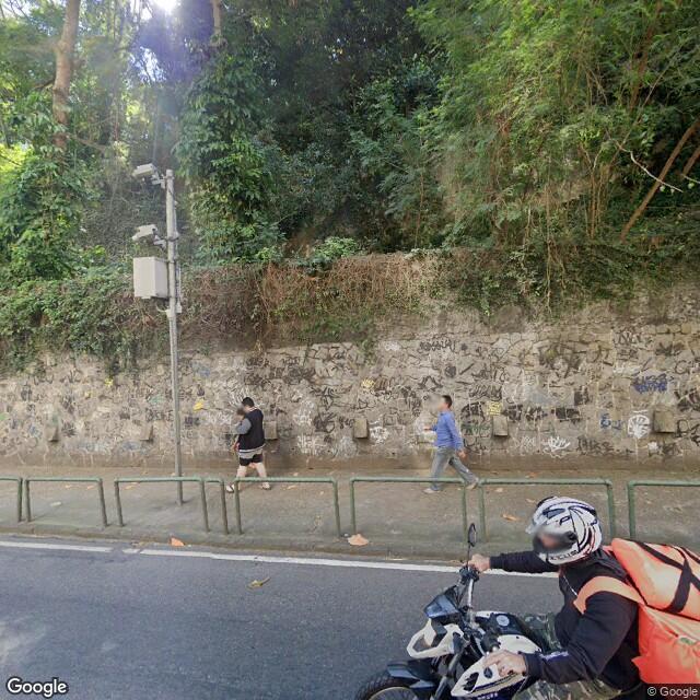 Imagem estática do "Street View" da localização