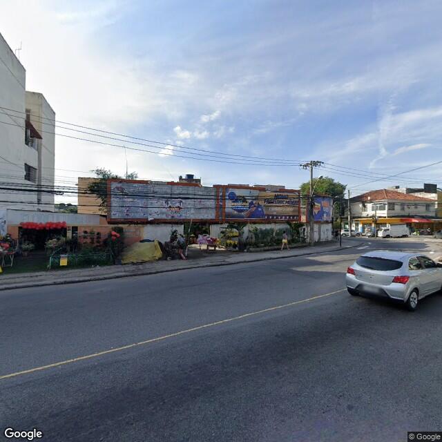 Imagem estática do "Street View" da localização