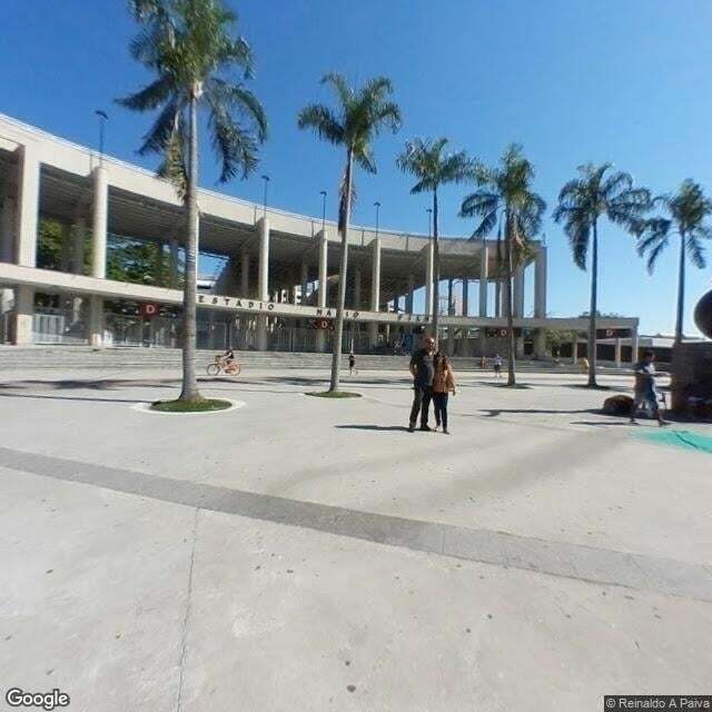 Imagem estática do "Street View" da localização
