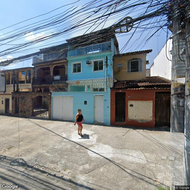 Imagem estática do "Street View" da localização