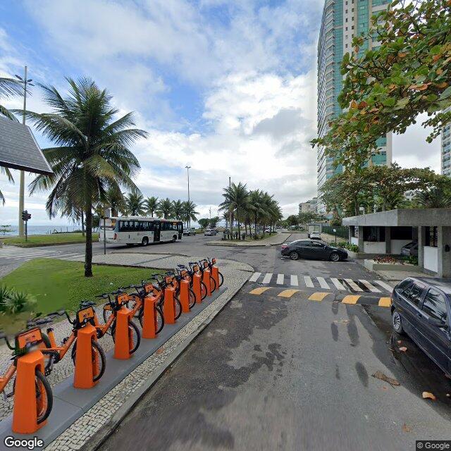 Imagem estática do "Street View" da localização