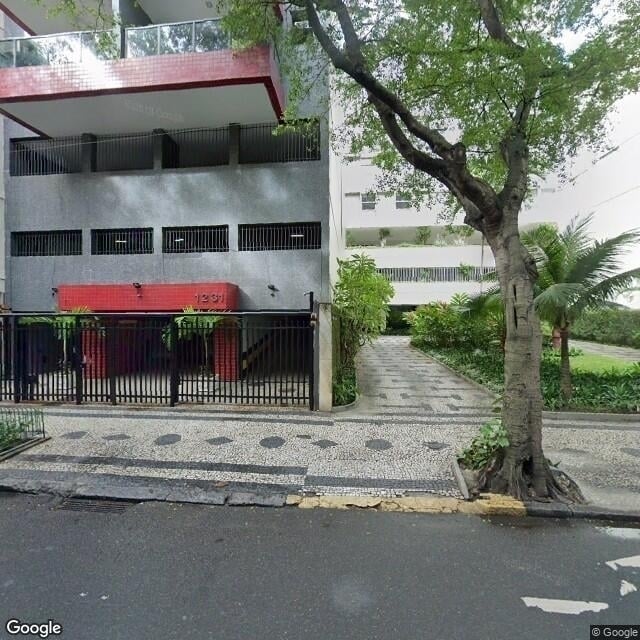 Imagem estática do "Street View" da localização