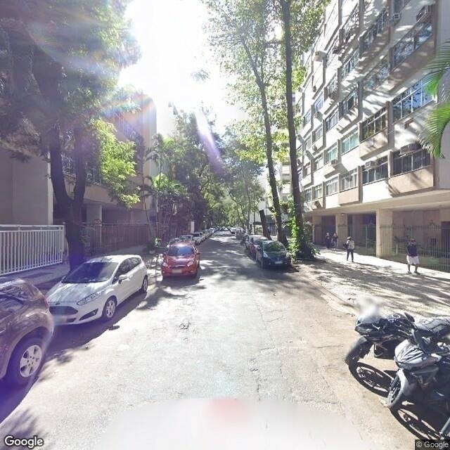 Imagem estática do "Street View" da localização
