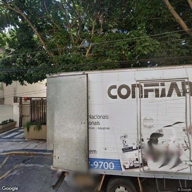 Imagem estática do "Street View" da localização