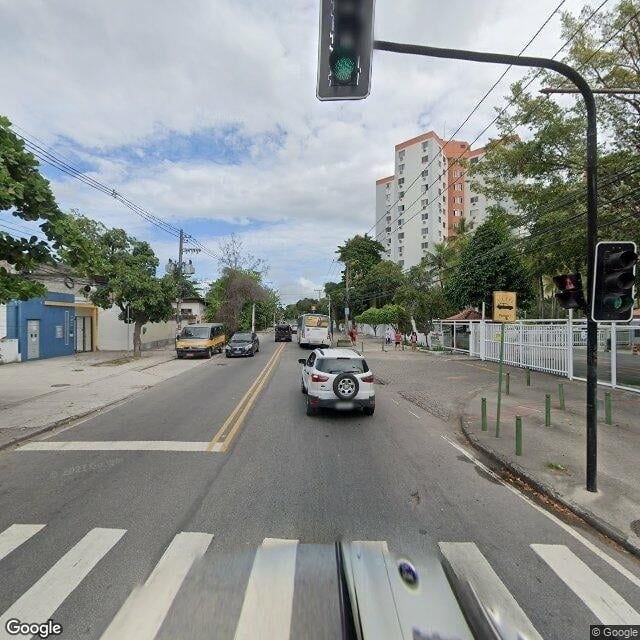 Imagem estática do "Street View" da localização