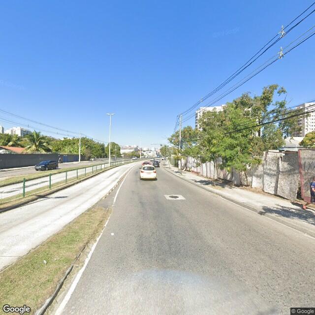 Imagem estática do "Street View" da localização