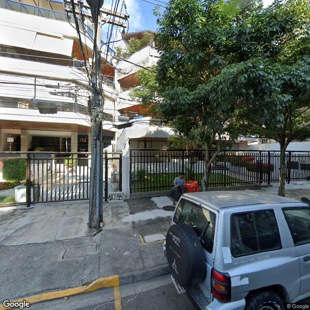 Imagem estática do "Street View" da localização