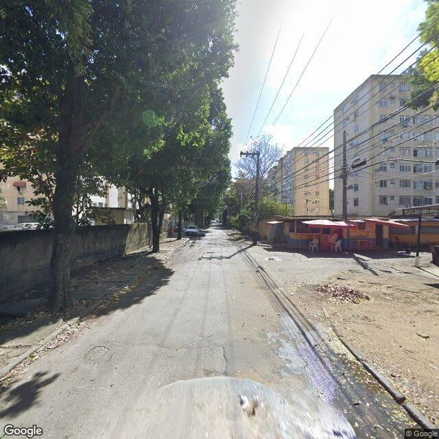 Imagem estática do "Street View" da localização