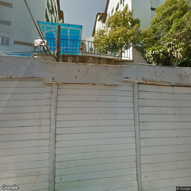 Imagem estática do "Street View" da localização