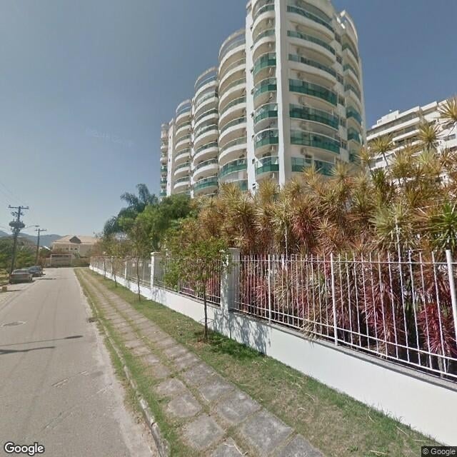 Imagem estática do "Street View" da localização