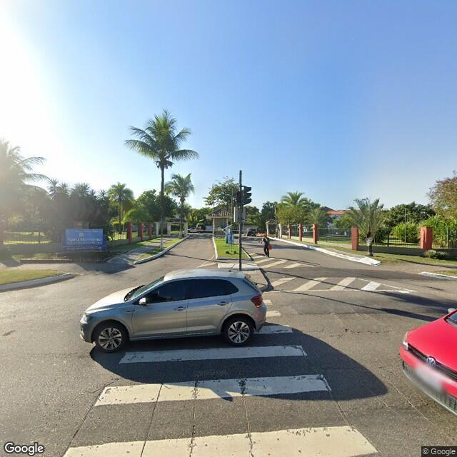Imagem estática do "Street View" da localização