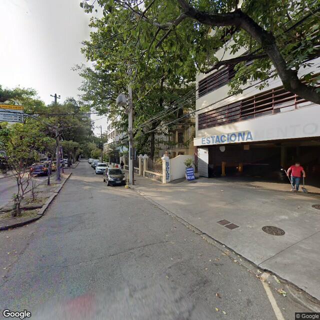 Imagem estática do "Street View" da localização