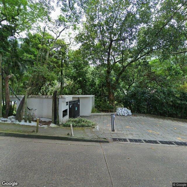 Imagem estática do "Street View" da localização