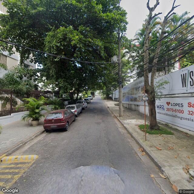 Imagem estática do "Street View" da localização