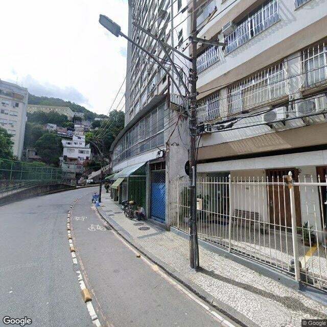 Imagem estática do "Street View" da localização