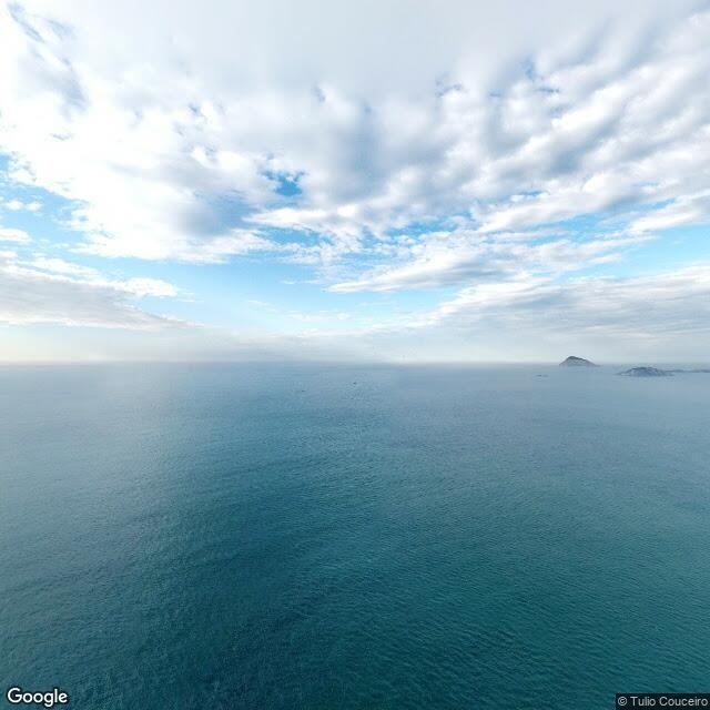 Imagem estática do "Street View" da localização
