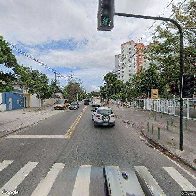 Imagem estática do "Street View" da localização