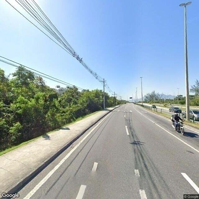 Imagem estática do "Street View" da localização