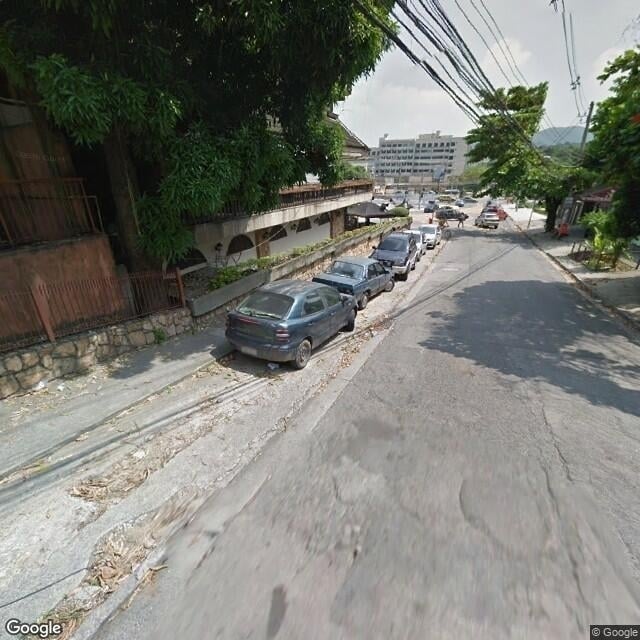 Imagem estática do "Street View" da localização