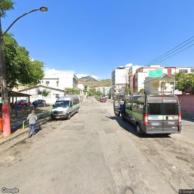 Imagem estática do "Street View" da localização