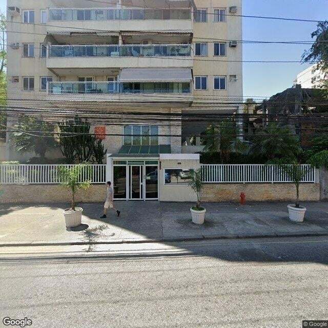 Imagem estática do "Street View" da localização