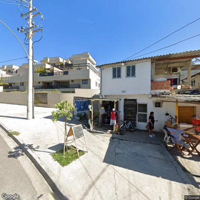 Imagem estática do "Street View" da localização