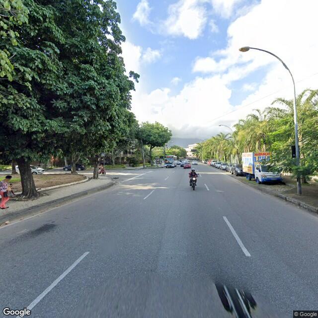 Imagem estática do "Street View" da localização