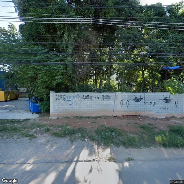 Imagem estática do "Street View" da localização