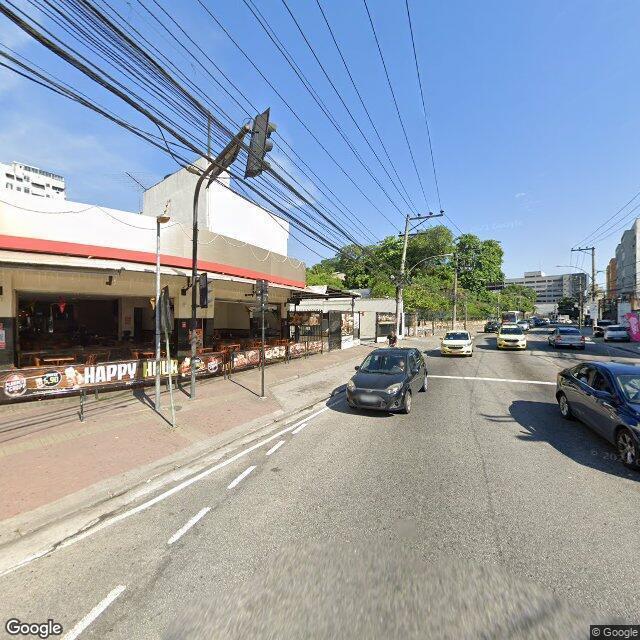 Imagem estática do "Street View" da localização