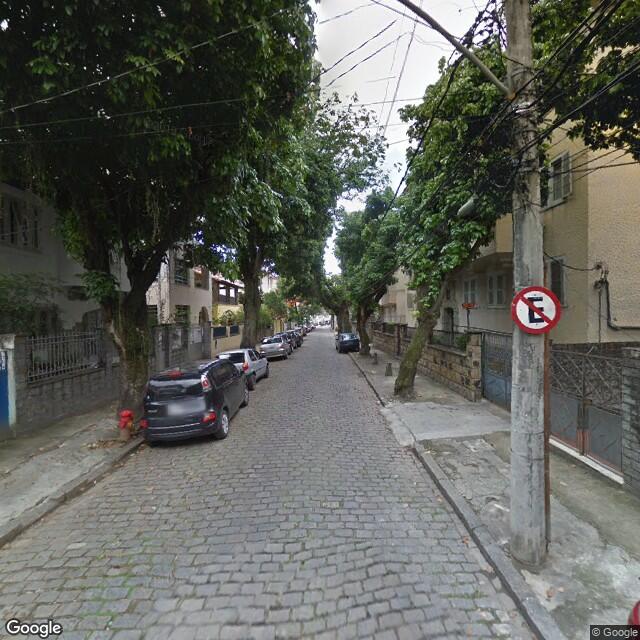 Imagem estática do "Street View" da localização
