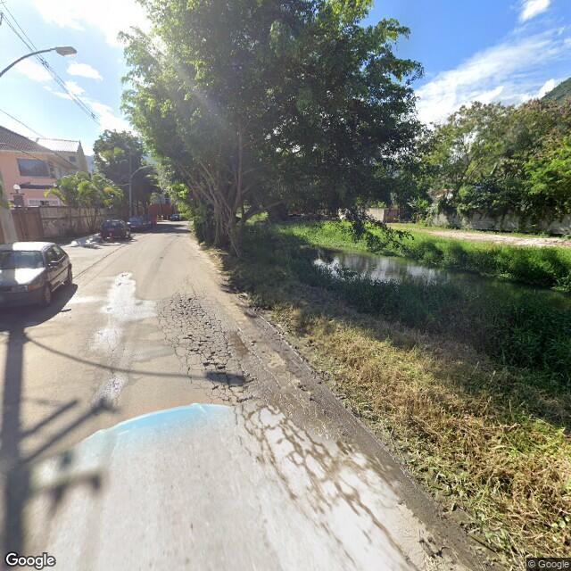 Imagem estática do "Street View" da localização